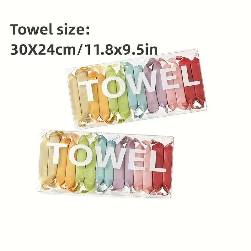 Compressed Washcloth Travel Towel Set