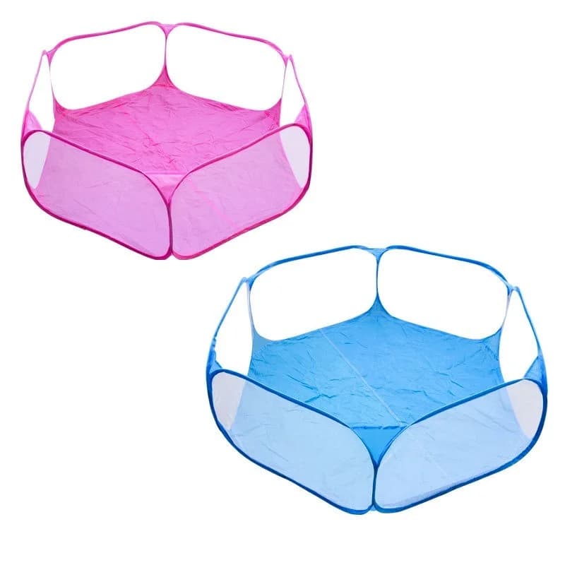 Pet Playpen Portable Open Indoor Outdoor Small Animal Cage