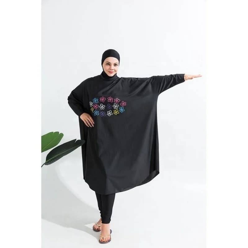 Women's Modest Swimwear Set with Hijab