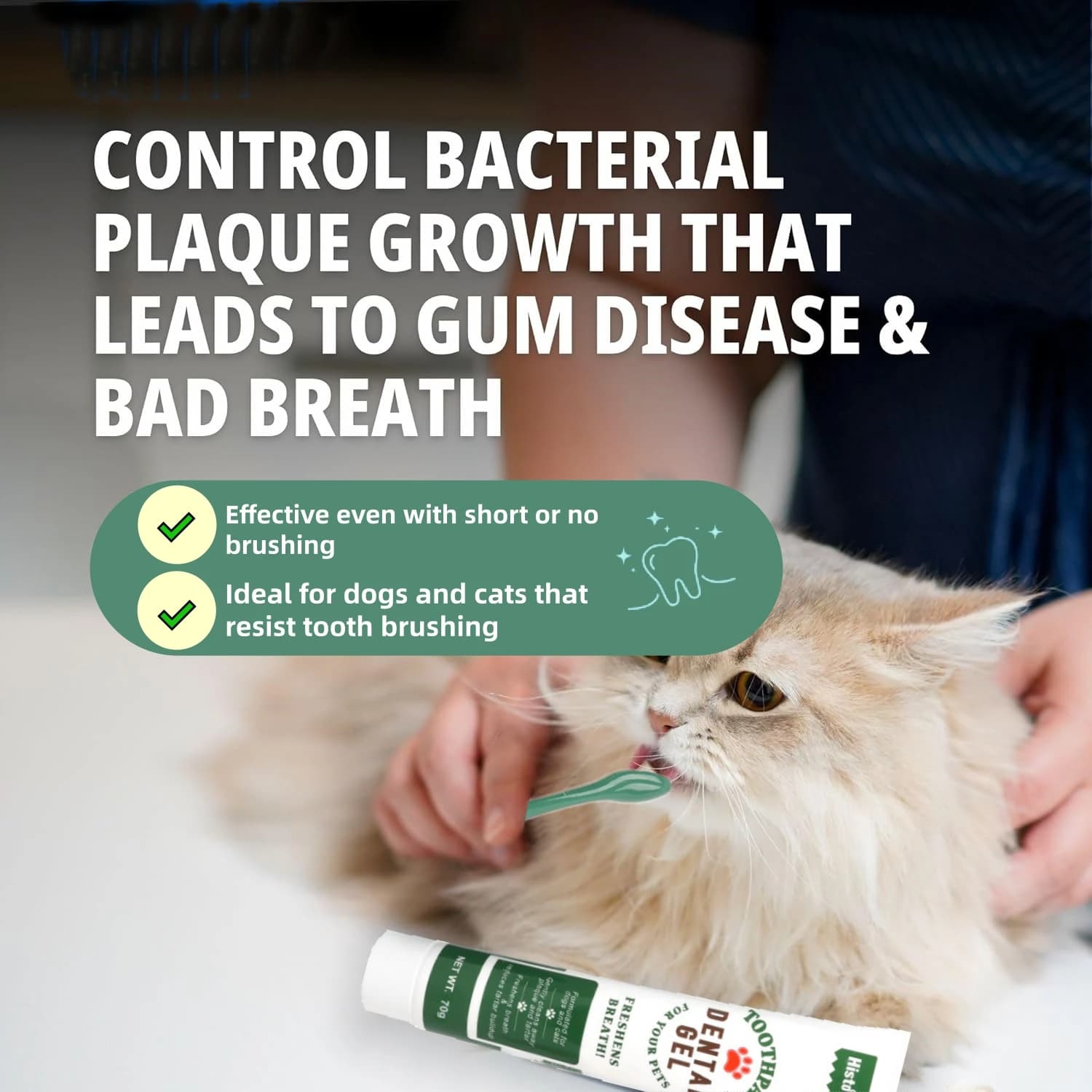 Dog Toothbrush and Toothpaste Kit