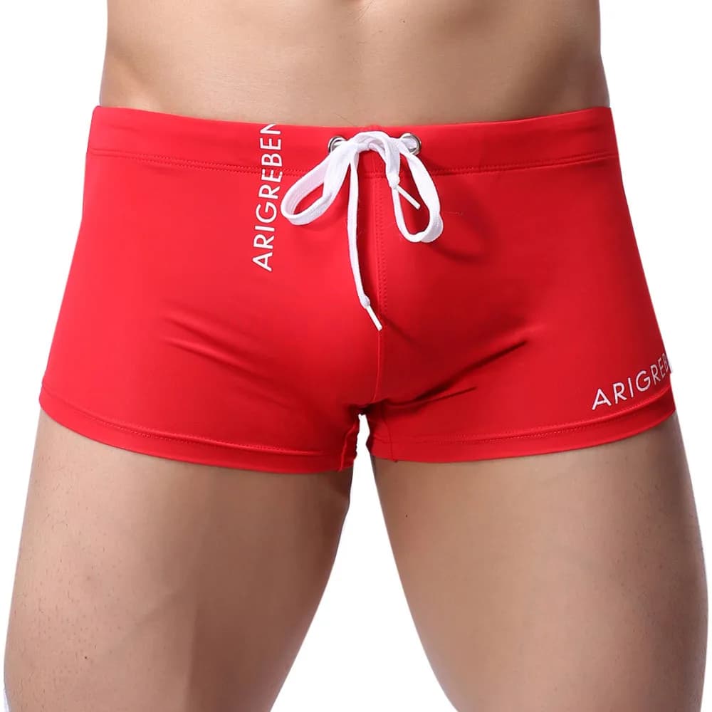 Men's Boxer Brief Swim Shorts