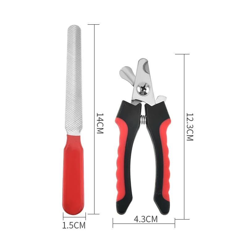 Pet Nail Clippers Two-Piece Set
