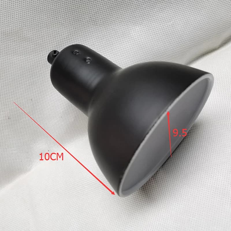 Metal Dome Heat Lamp Shade for Reptile Habitats