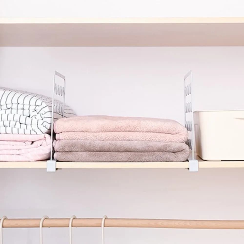 Adjustable Shelf Dividers Set of 4
