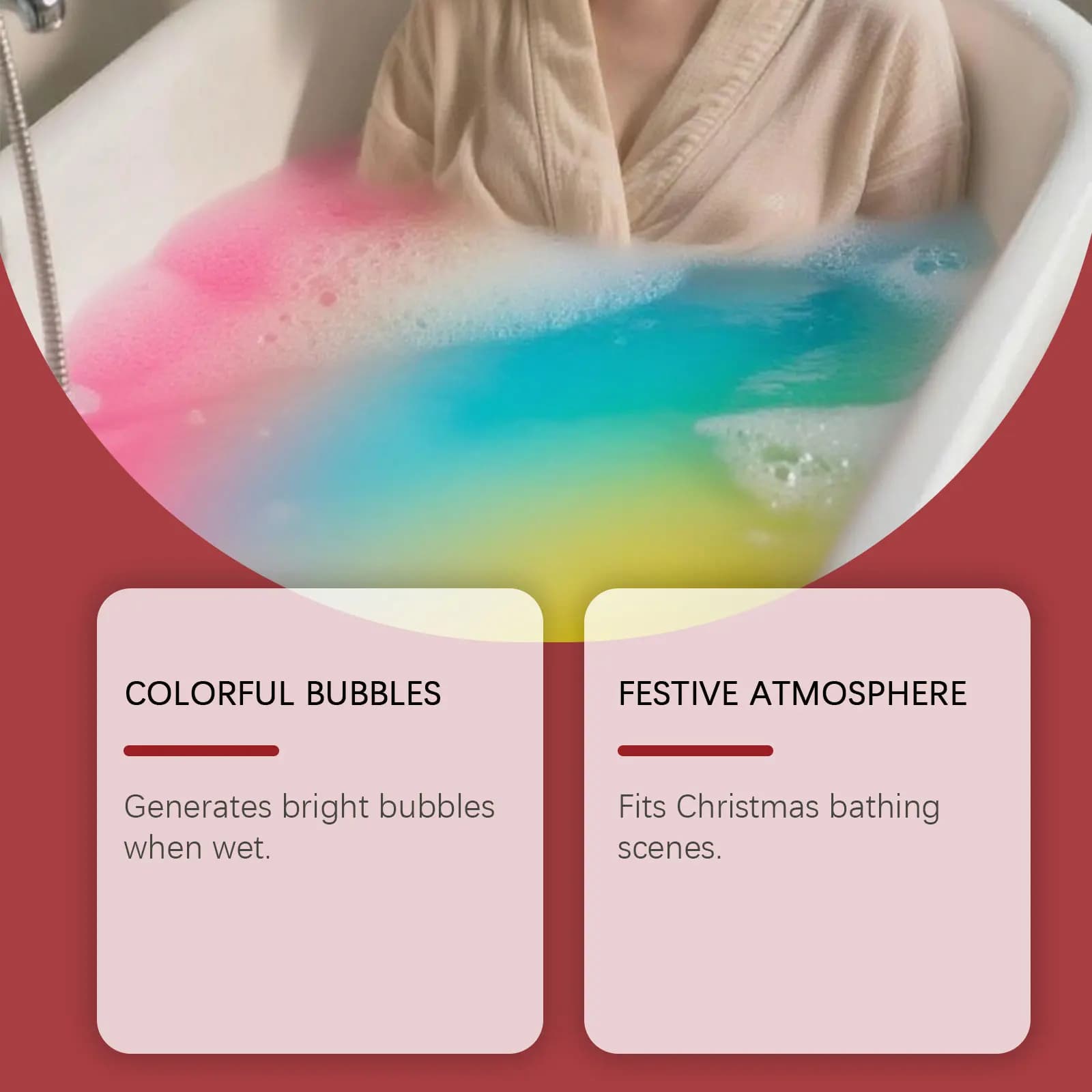 Kids Bath Bombs with Surprise Bubble Bath Balls