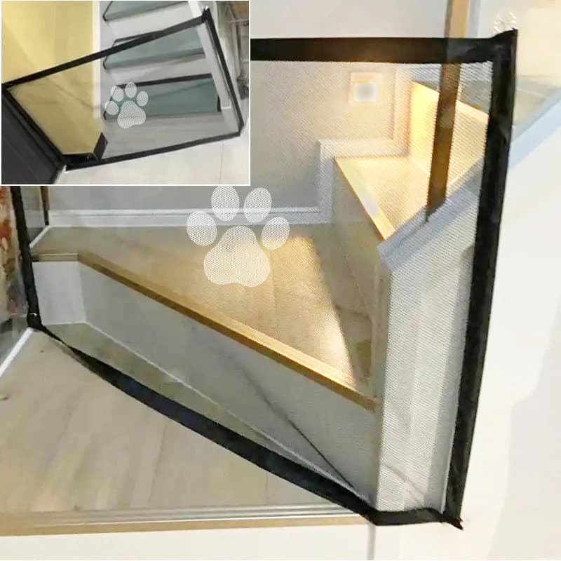 Portable Pet Safety Fence with Mesh