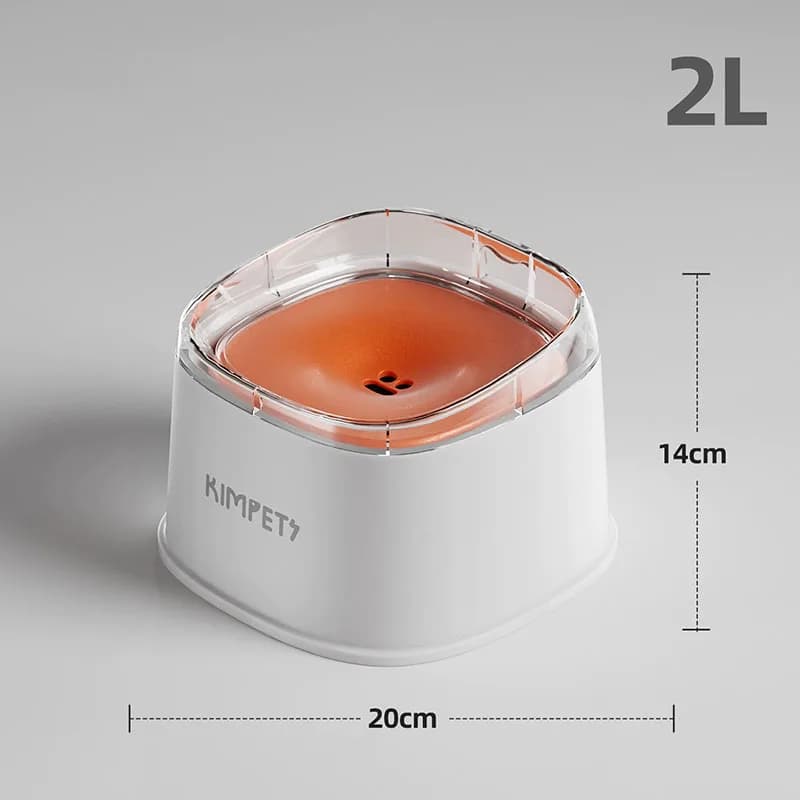 Floating Pet Water Bowl with Anti-Splash Design
