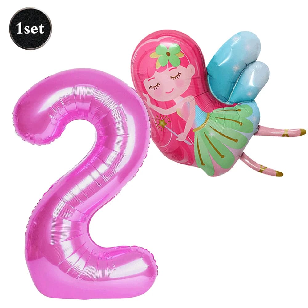 Fairy First Birthday Party Decorations Set