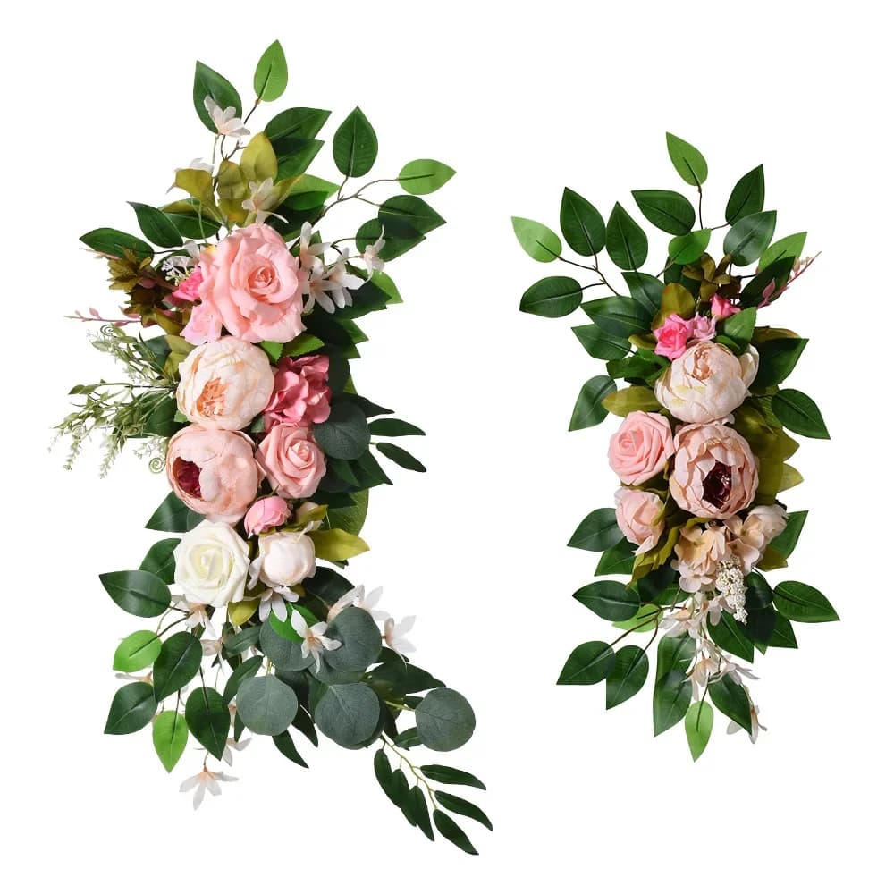 Artificial Flower Garland Decoration Strip