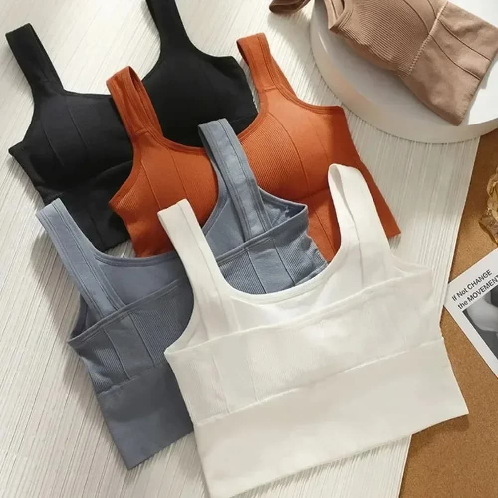 Seamless Padded Sports Bra