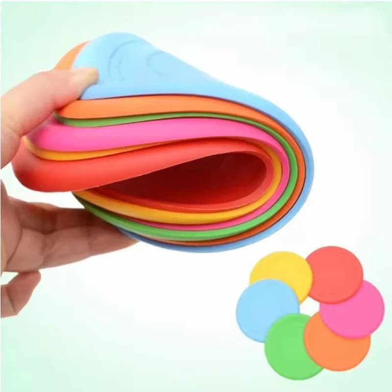 Soft Rubber Dog Flying Disc Toy