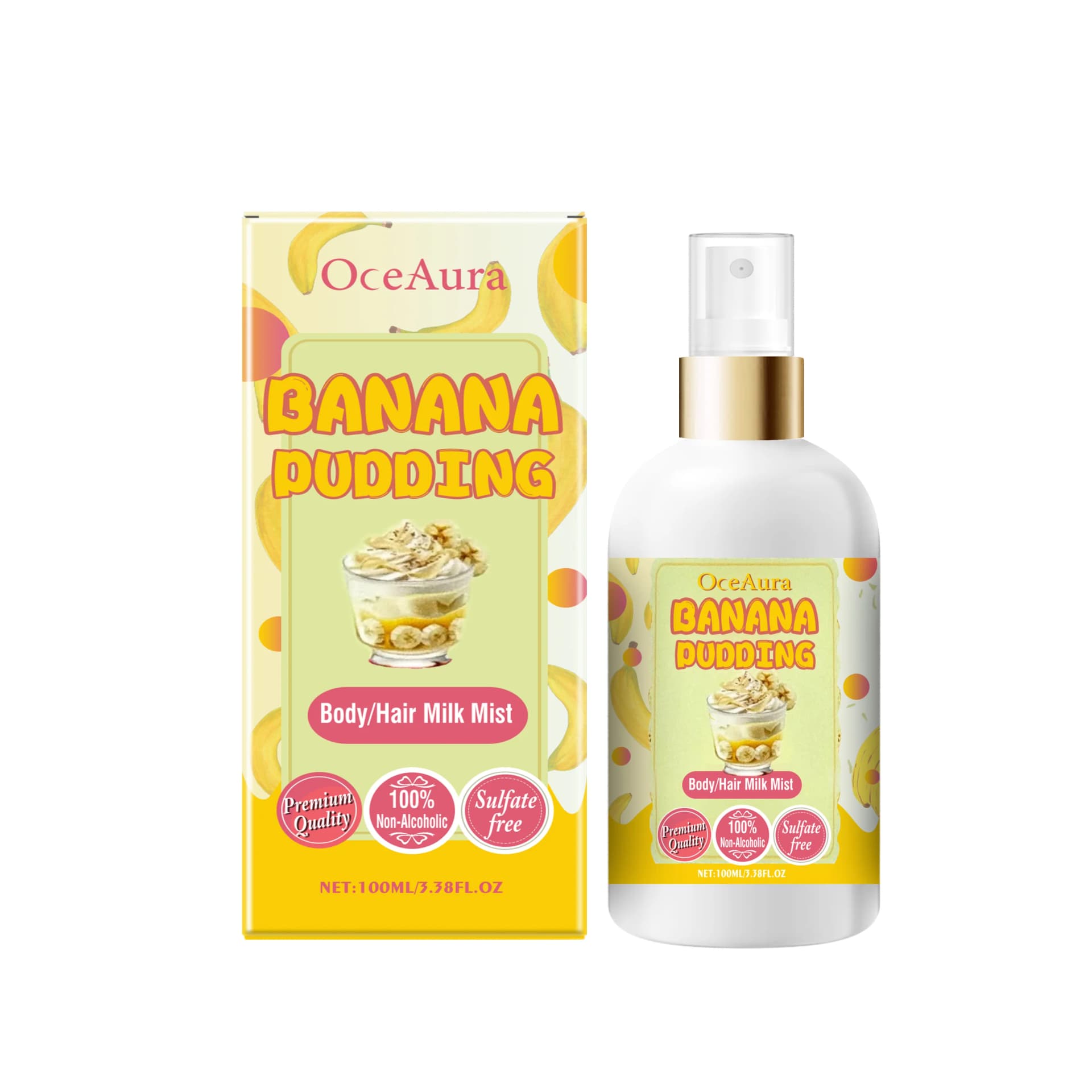 Strawberry Body Spray Moisturizing Aroma 100ml
