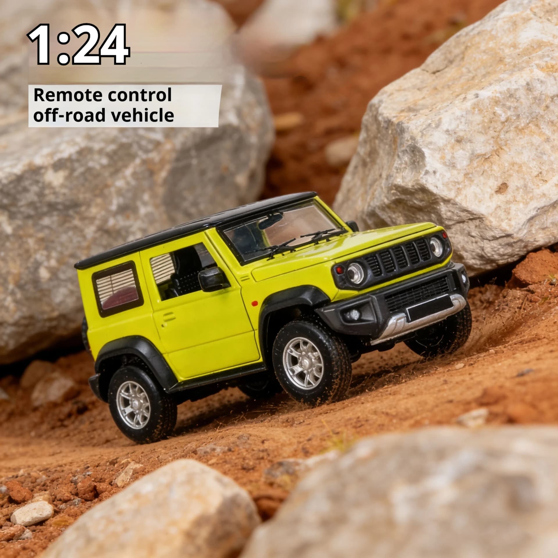 1:24 Scale 2WD Off-Road Remote Control Car