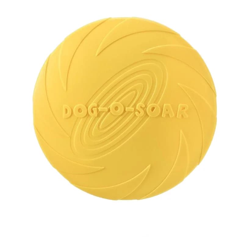 Bite Resistant Silicone Flying Disc for Dogs