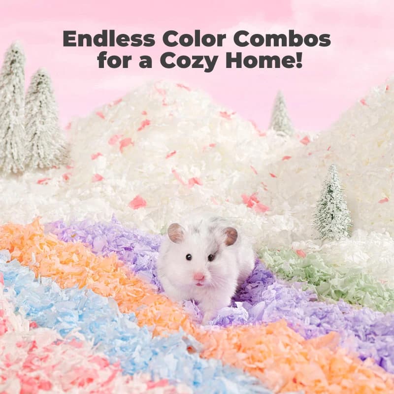Hamster Bedding Paper Cotton Blend 10L