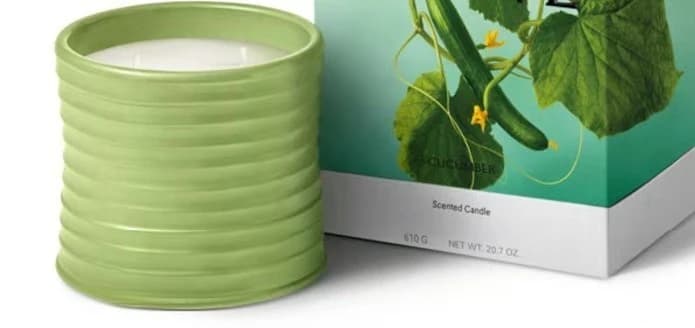 Honeysuckle Tomato Scented Candle Gift Box