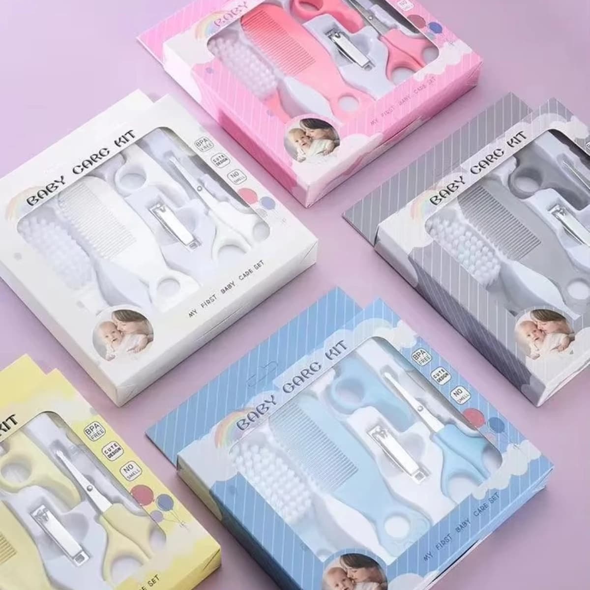 Baby Grooming Kit with Nail Clippers and Scissors