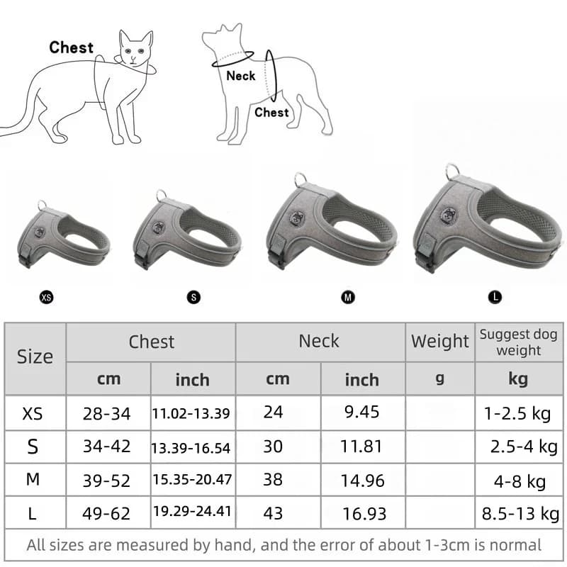 No-Pull Dog Harness Reflective Vest