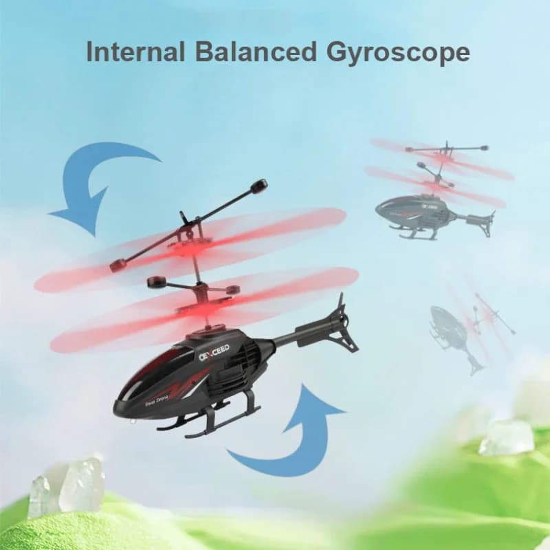 Remote Control Induction Helicopter