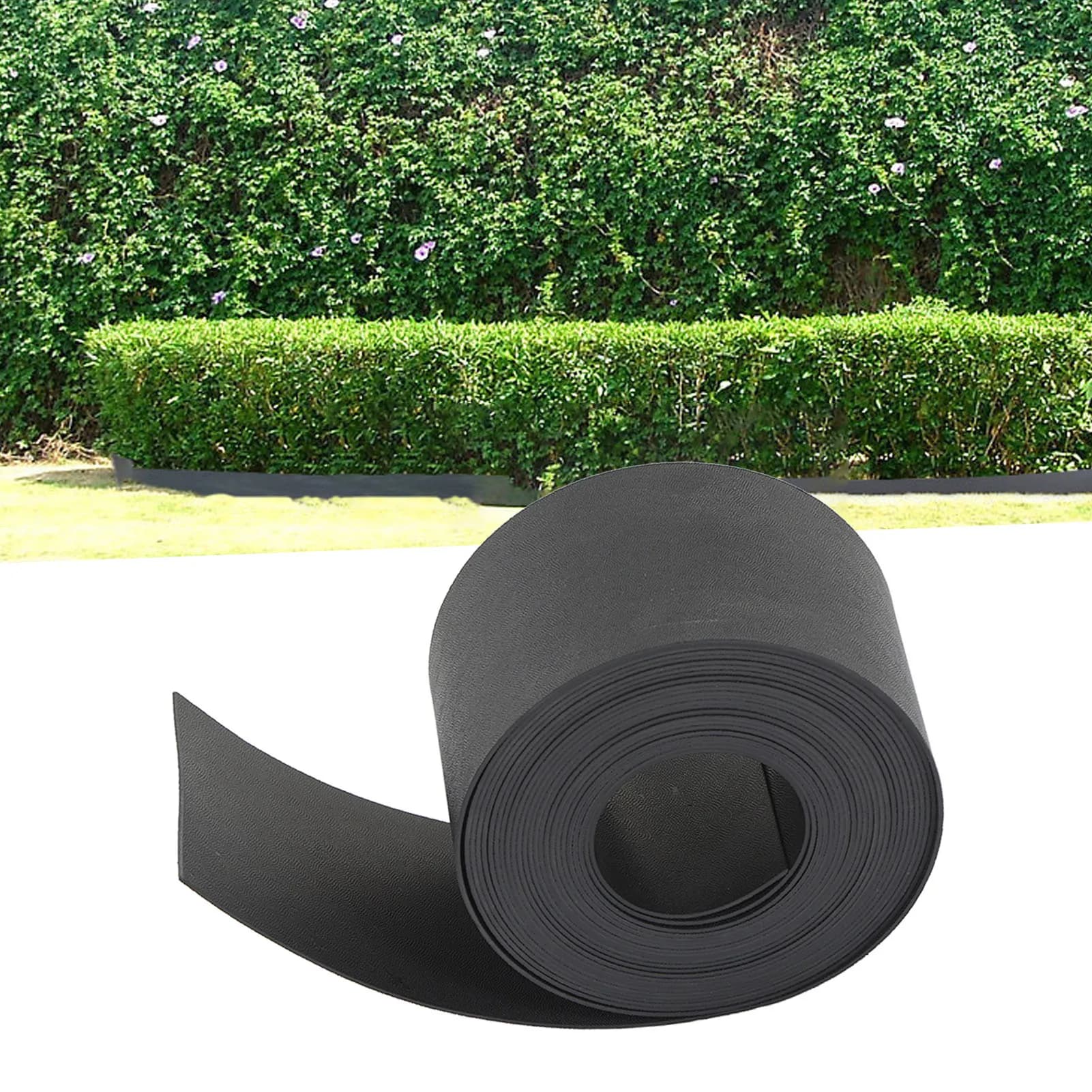 Garden Edging Border Black 12cm x 10m