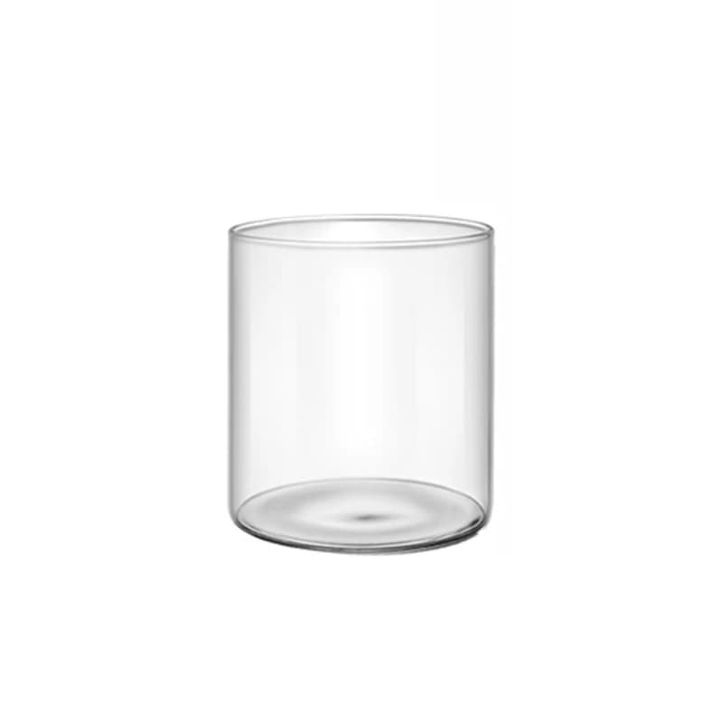 Clear Glass Cylinder Vase