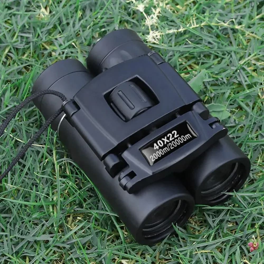 HD Binoculars 40x22 BAK4 Long Range Folding