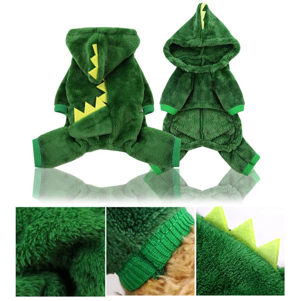 Small Dog Cat Costume Cotton Autumn Winter Clothes