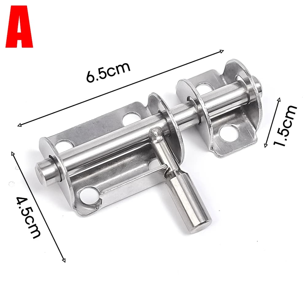 Stainless Steel Slide Bolt Lock