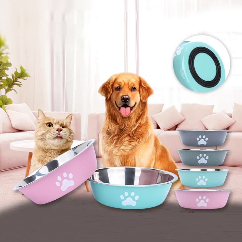 Large Stainless Steel Dog Bowl