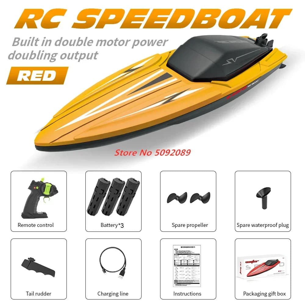 RC Racing Speedboat 35CM Remote Control
