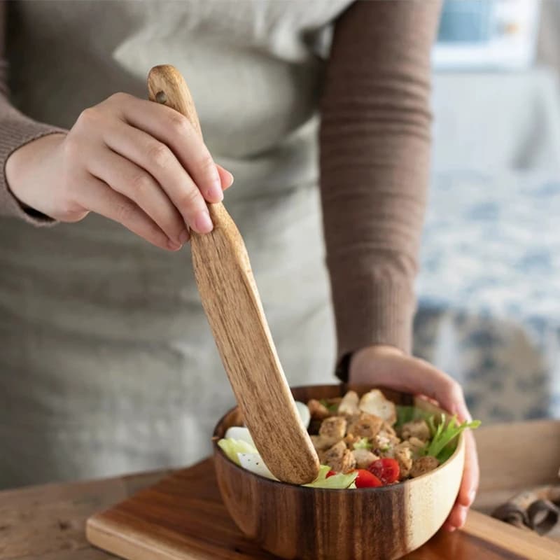 Wooden Spurtle Kitchen Spoon