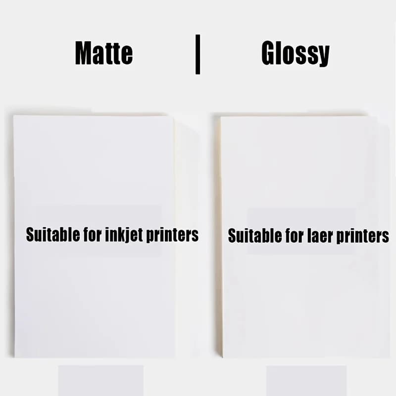 A4 Self Adhesive Sticker Paper, 50 Sheets