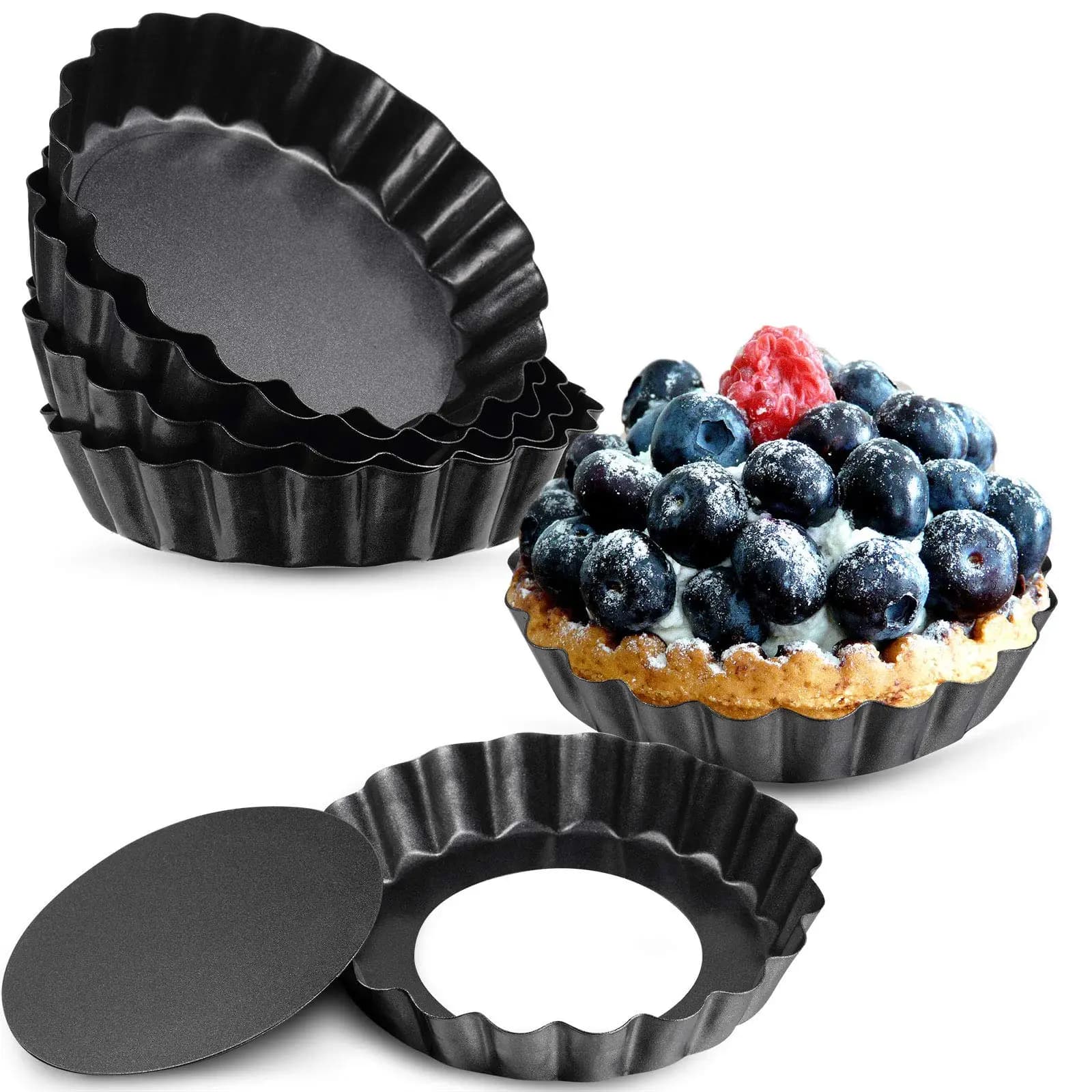 Mini Tart Pan with Removable Bottom