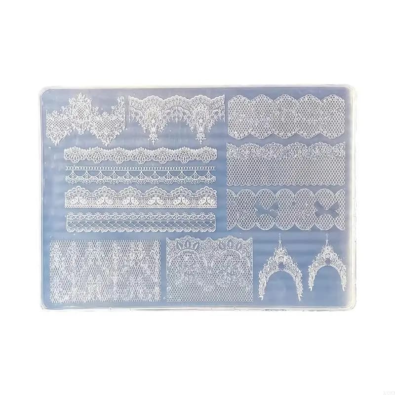 Innovative Silicone Art Mold For Beautiful 3D Lace Creations Ensuring Smooth Release And Reusable Nature Enhancing
