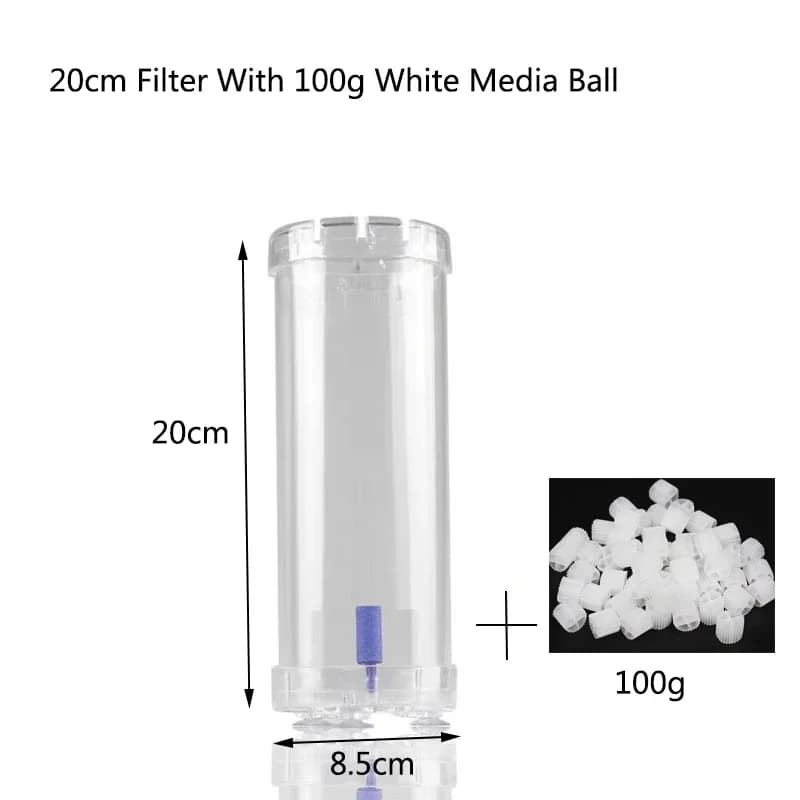 Fluidized Bed Aquarium Filter With Bio Media