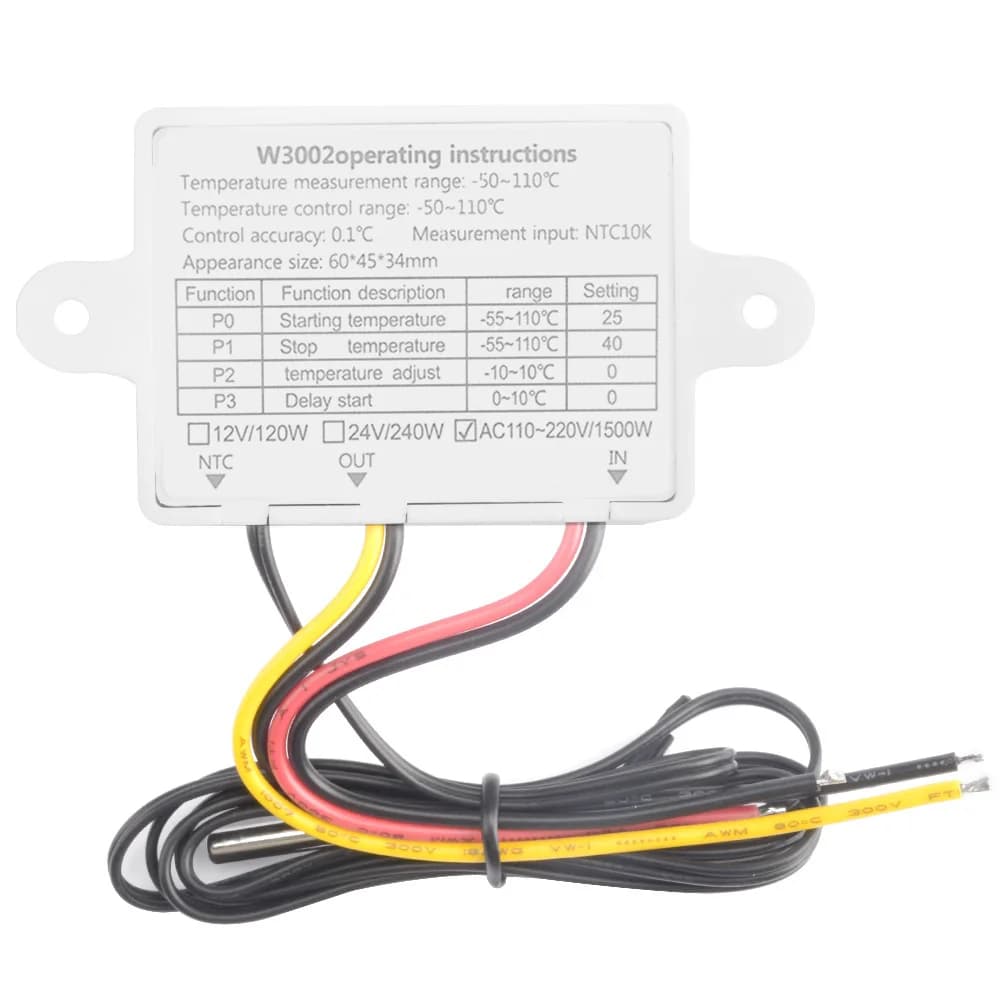 Digital Aquarium Temperature Controller 110V 220V