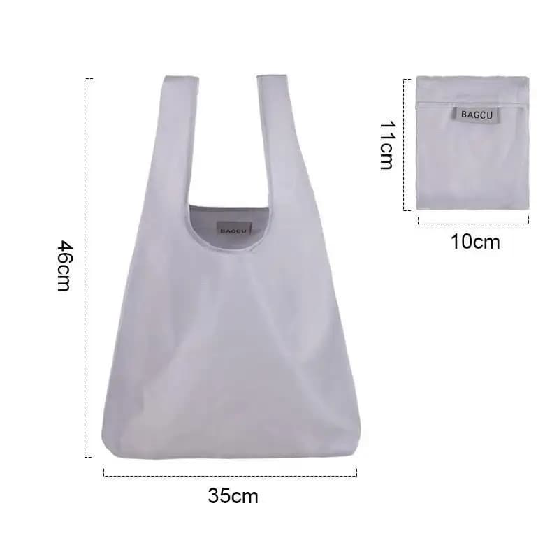 Reusable Foldable Canvas Shopping Tote