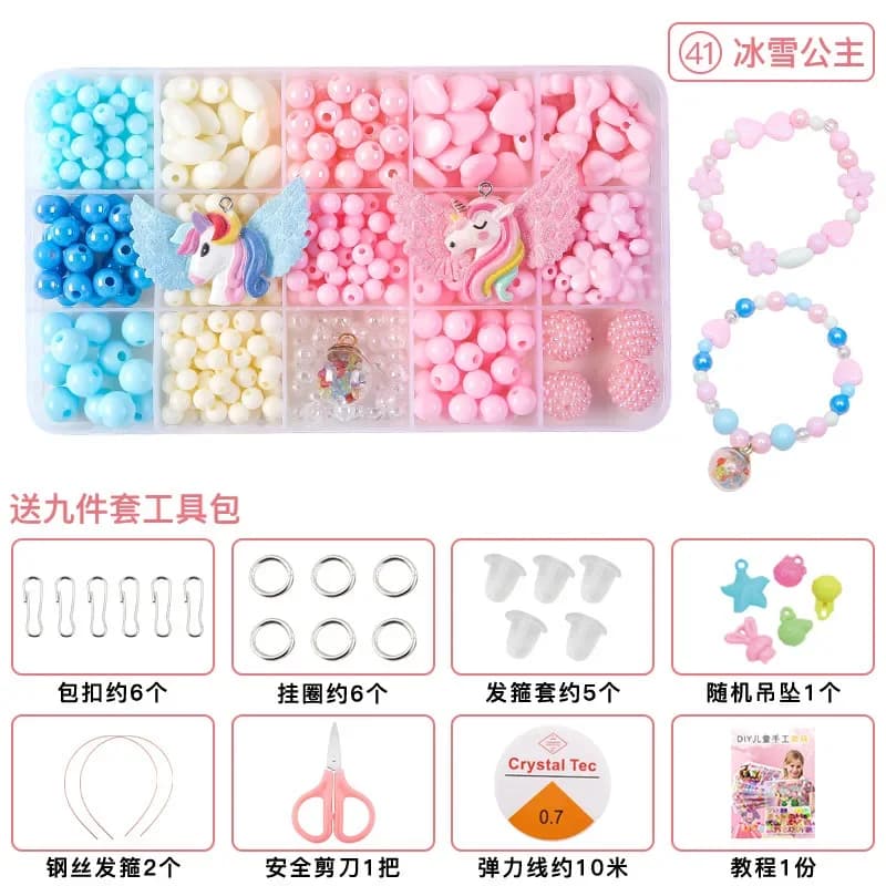 Polymer Clay Jewelry Making Kit with Beads