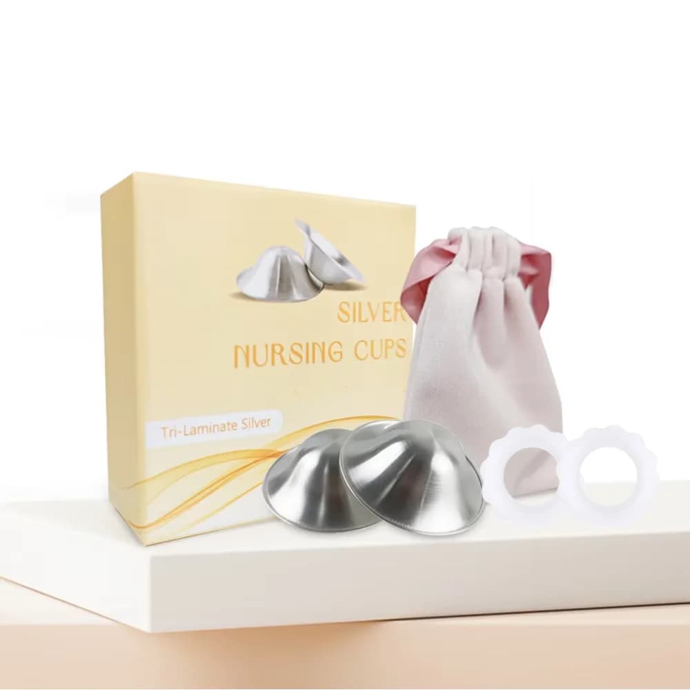 Silver Nursing Cups for Cracked Nipples