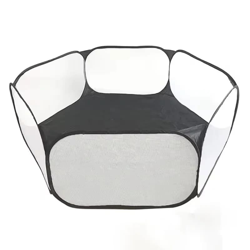 Portable Transparent Foldable Pet Playpen Tent