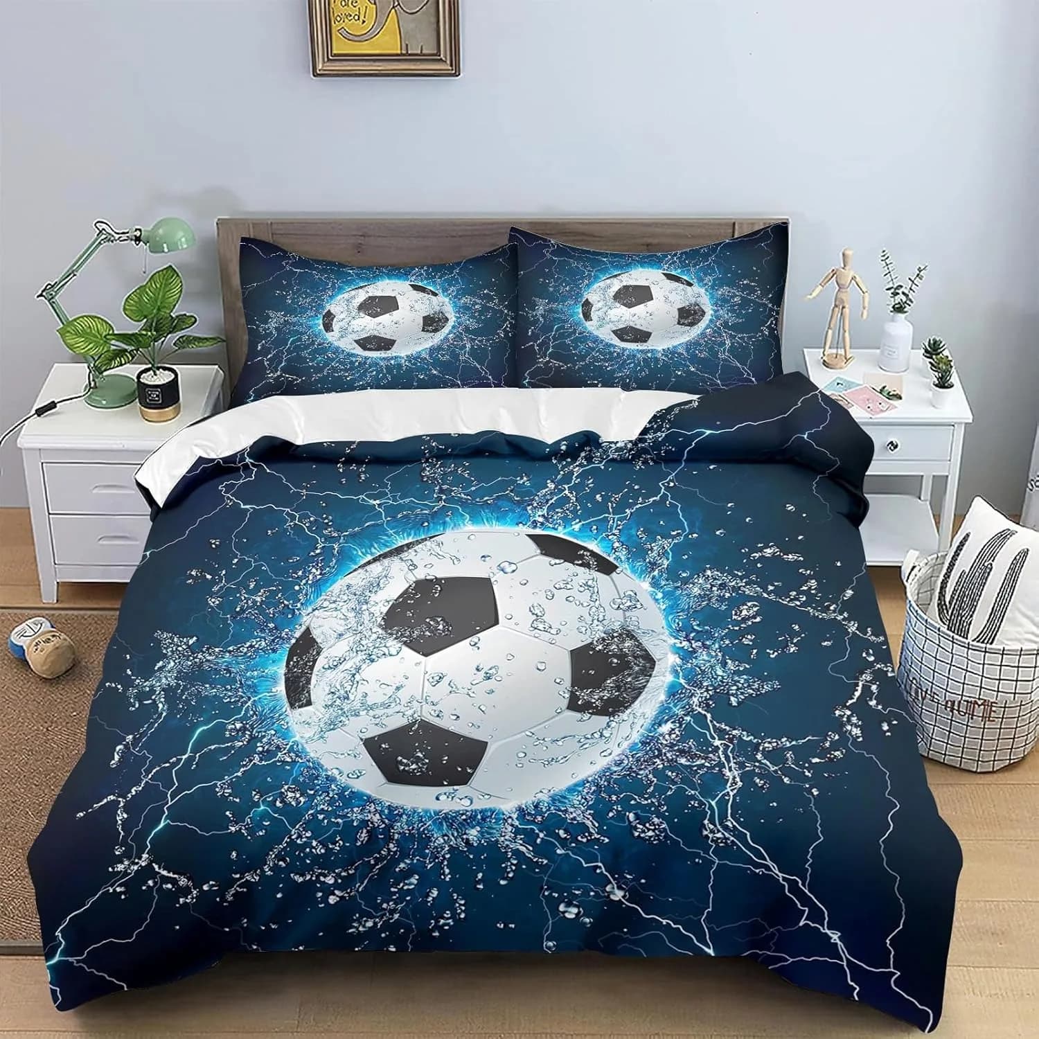 Football Microfibre Duvet Cover Set