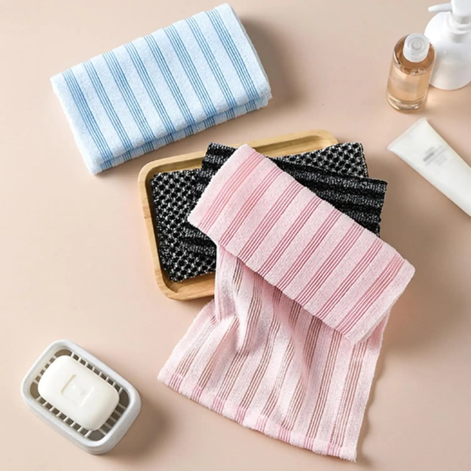 Body Exfoliating Scrub Towel