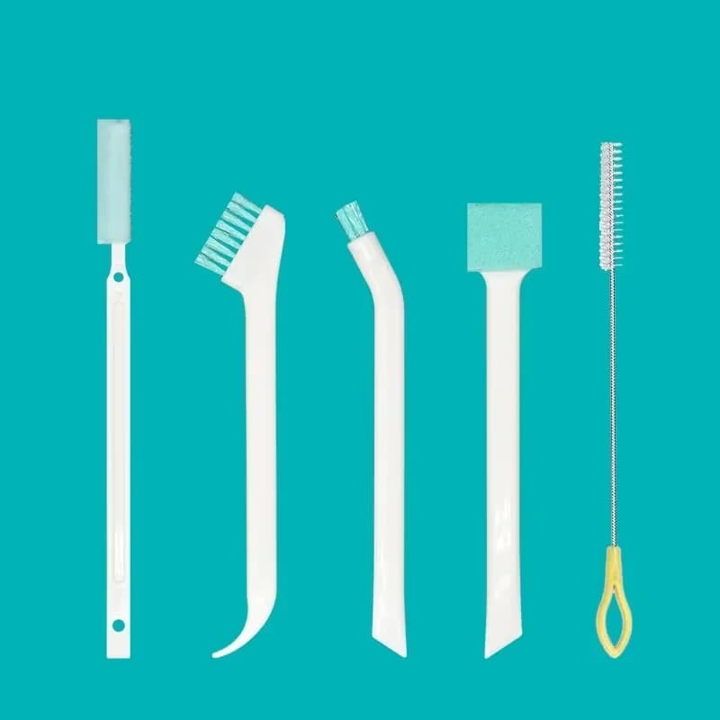 Cleaning Cup Crevices, Cup Cleaning Tools, Kit for Bottle Washing, Small Brush, Full Cup Brush, Wall Breaking Machine