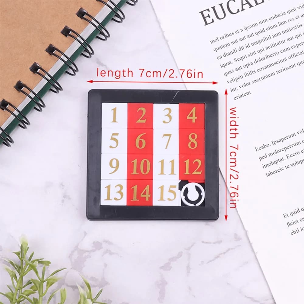 15-Tile Sliding Number Puzzle