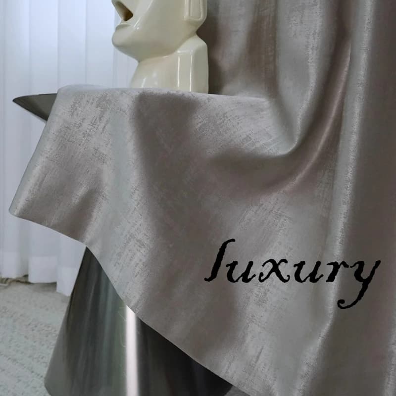 Modern Blackout Jacquard Curtains