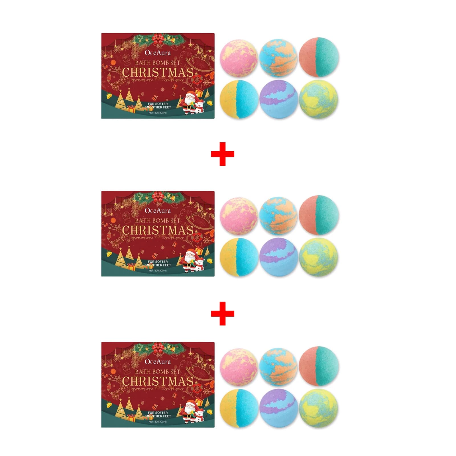 Kids Bath Bombs with Surprise Bubble Bath Balls