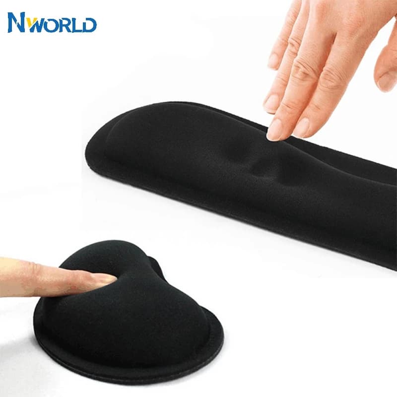 Gaming Mouse Pad with Wrist Rest