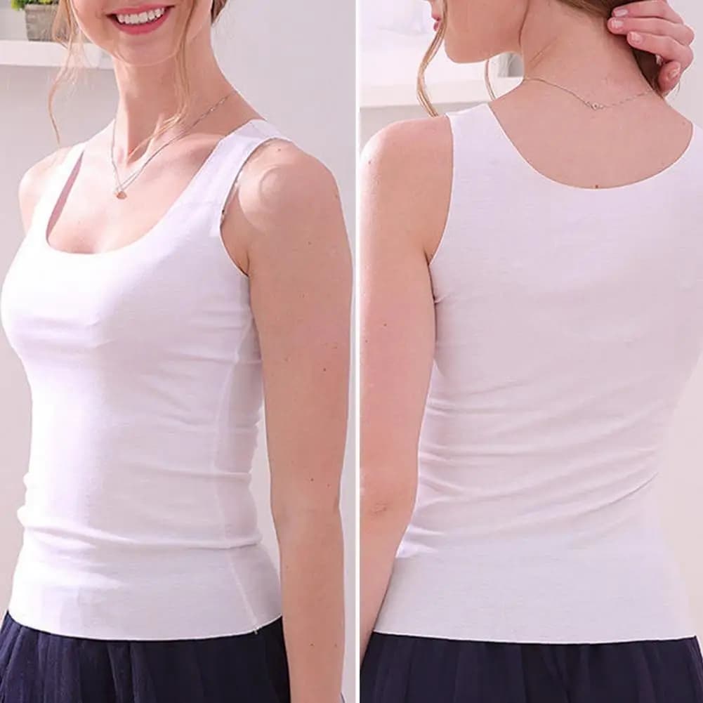 Women's Seamless Stretchy Tank Top Sleeveless Vest