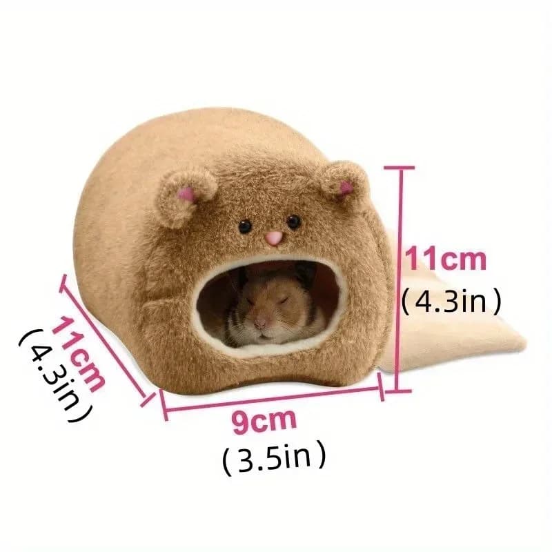 Plush Hammock Bed for Small Pets