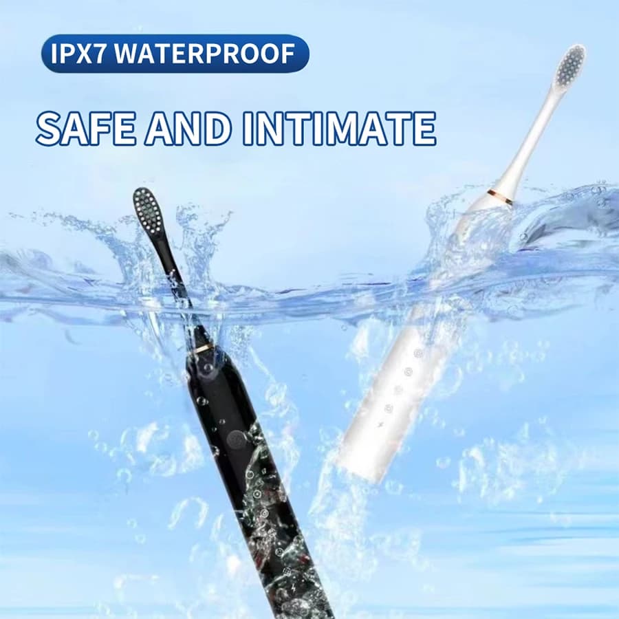 Electric Ultrasonic Toothbrush Six Speed USB Charging